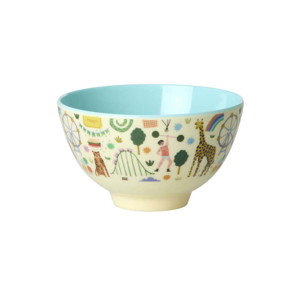 Rice Melamin Schüssel Klein 'Fun Fair' Mint - Online MY SNOWFLAKE