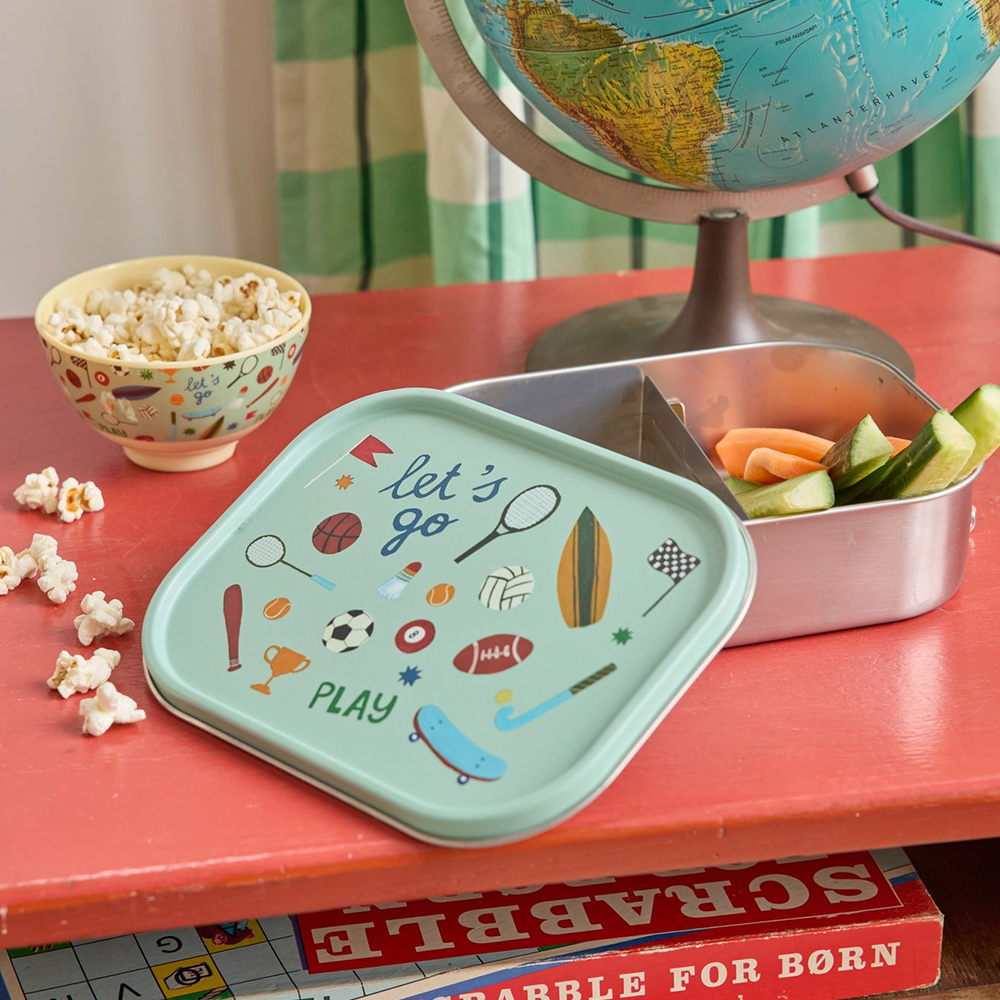 Rice  Kinder Lunchbox 'Sports' Gross Soft Green