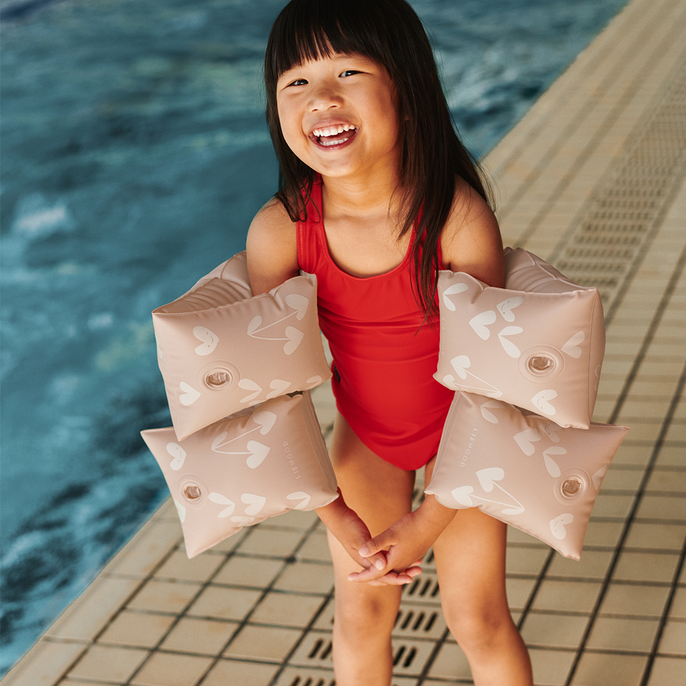 Liewood Swim Armbands 'Shirley' Sweethearts/Pale Tuscany