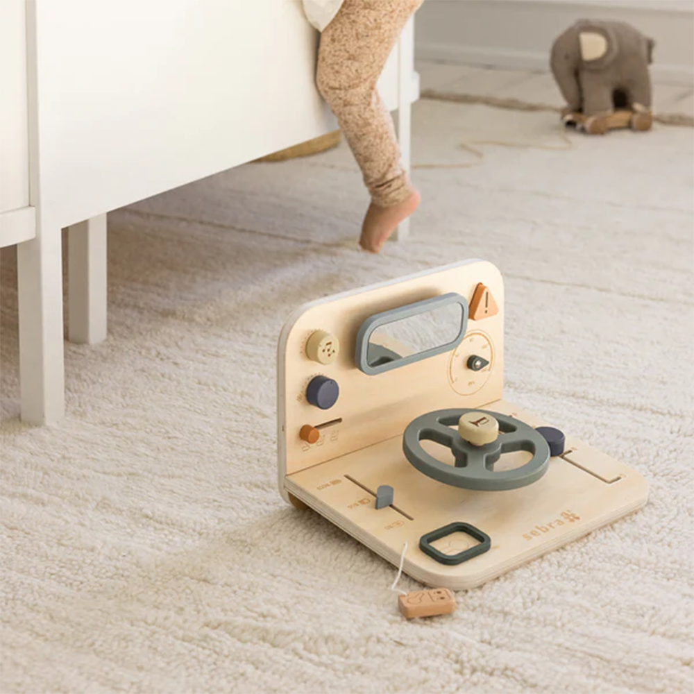 Sebra  Aktivitätstafel aus Holz 'Auto' - Online MY SNOWFLAKE