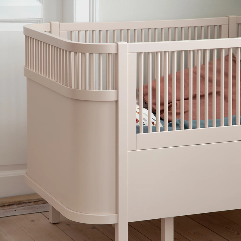 Sebra  Baby und Junior Bett  Birchbark Rose - Online MY SNOWFLAKE