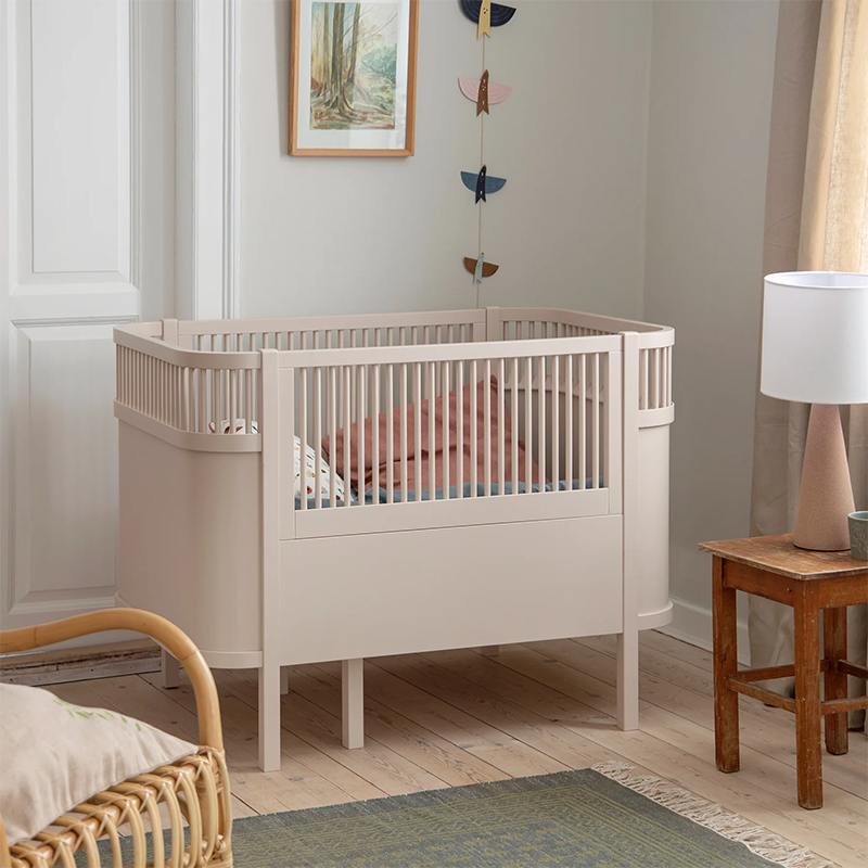 Sebra  Baby und Junior Bett  Birchbark Rose - Online MY SNOWFLAKE