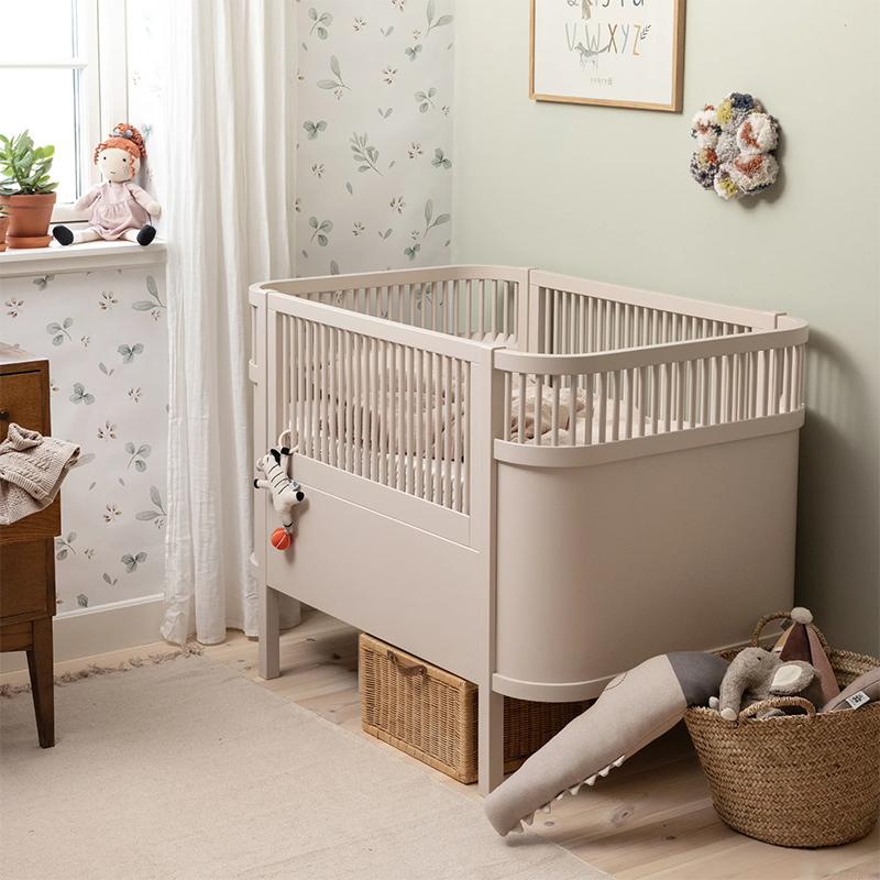 Sebra  Baby und Junior Bett  Birchbark Rose - Online MY SNOWFLAKE