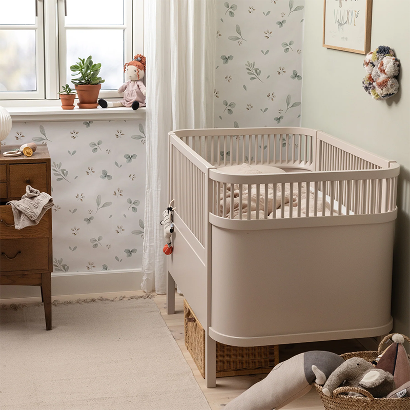 Sebra  Baby und Junior Bett  Birchbark Rose - Online MY SNOWFLAKE