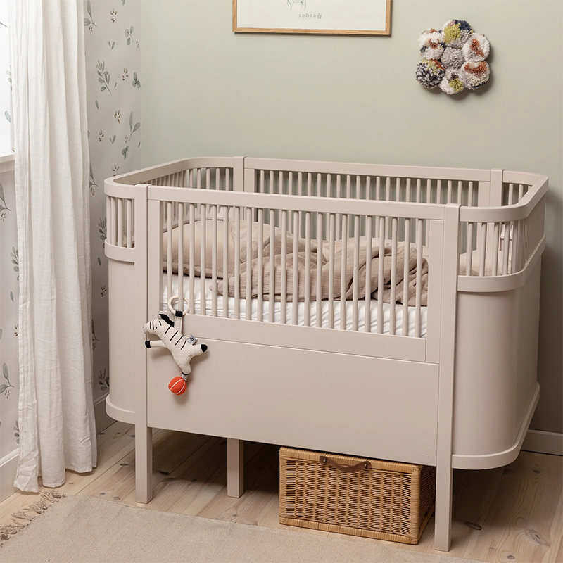 Sebra  Baby und Junior Bett  Birchbark Rose - Online MY SNOWFLAKE