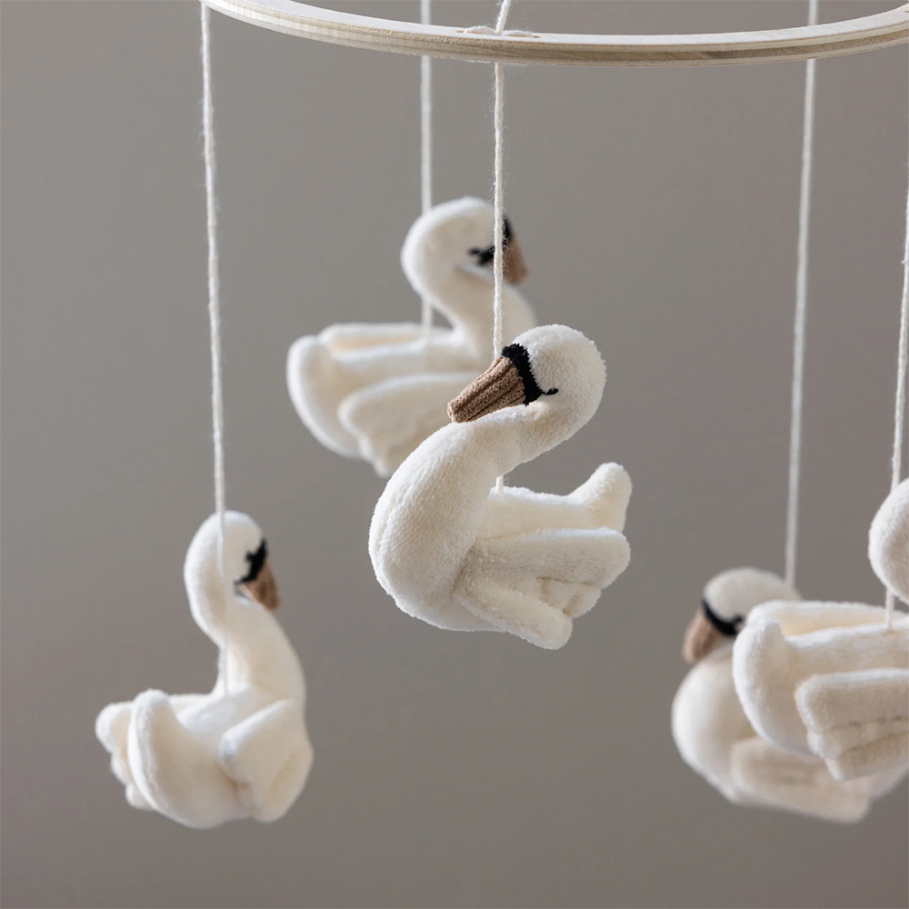 Sebra  Mobile  'Schwan' Creamy White - Online MY SNOWFLAKE