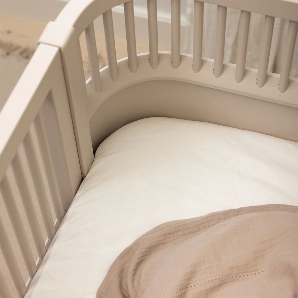 Sebra  Fixleintuch Sebra Babybett 2er-Set 70 x 120 cm White - Online MY SNOWFLAKE
