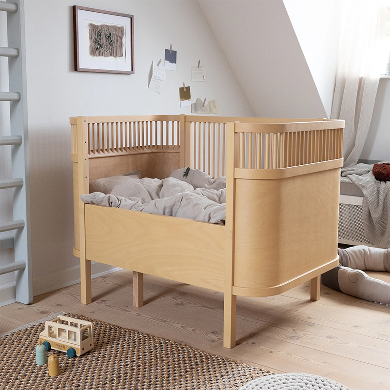 Sebra  Baby und Junior Bett  Wooden Edition - Online MY SNOWFLAKE