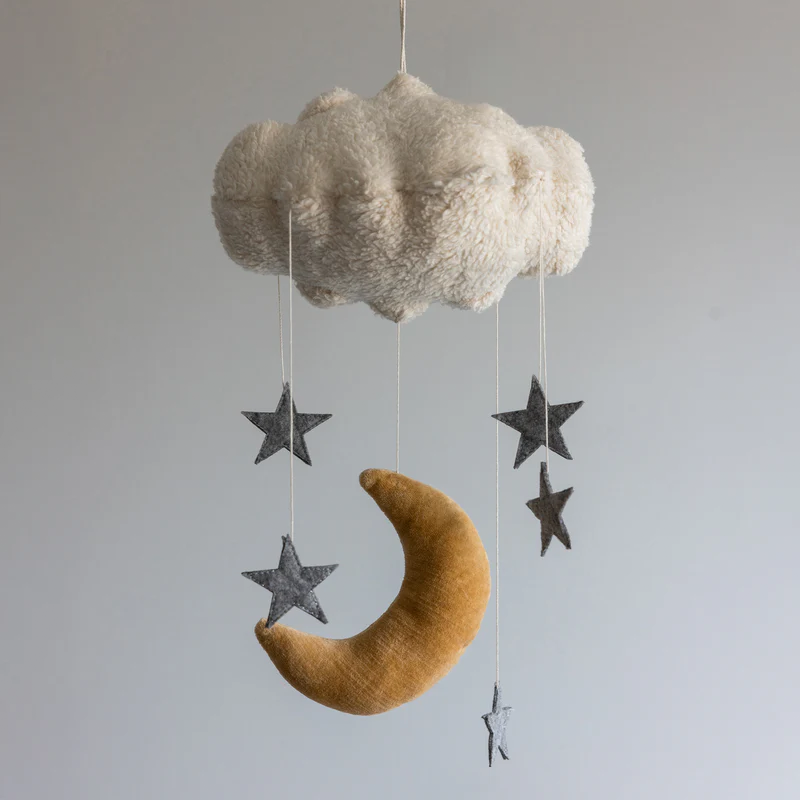 Sebra  Mobile  'Moon & Stars' Beige