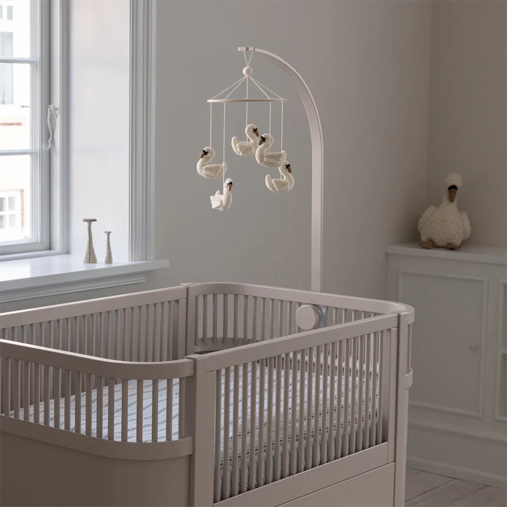 Sebra Support mobile et ciel de lit Birchbark Rose