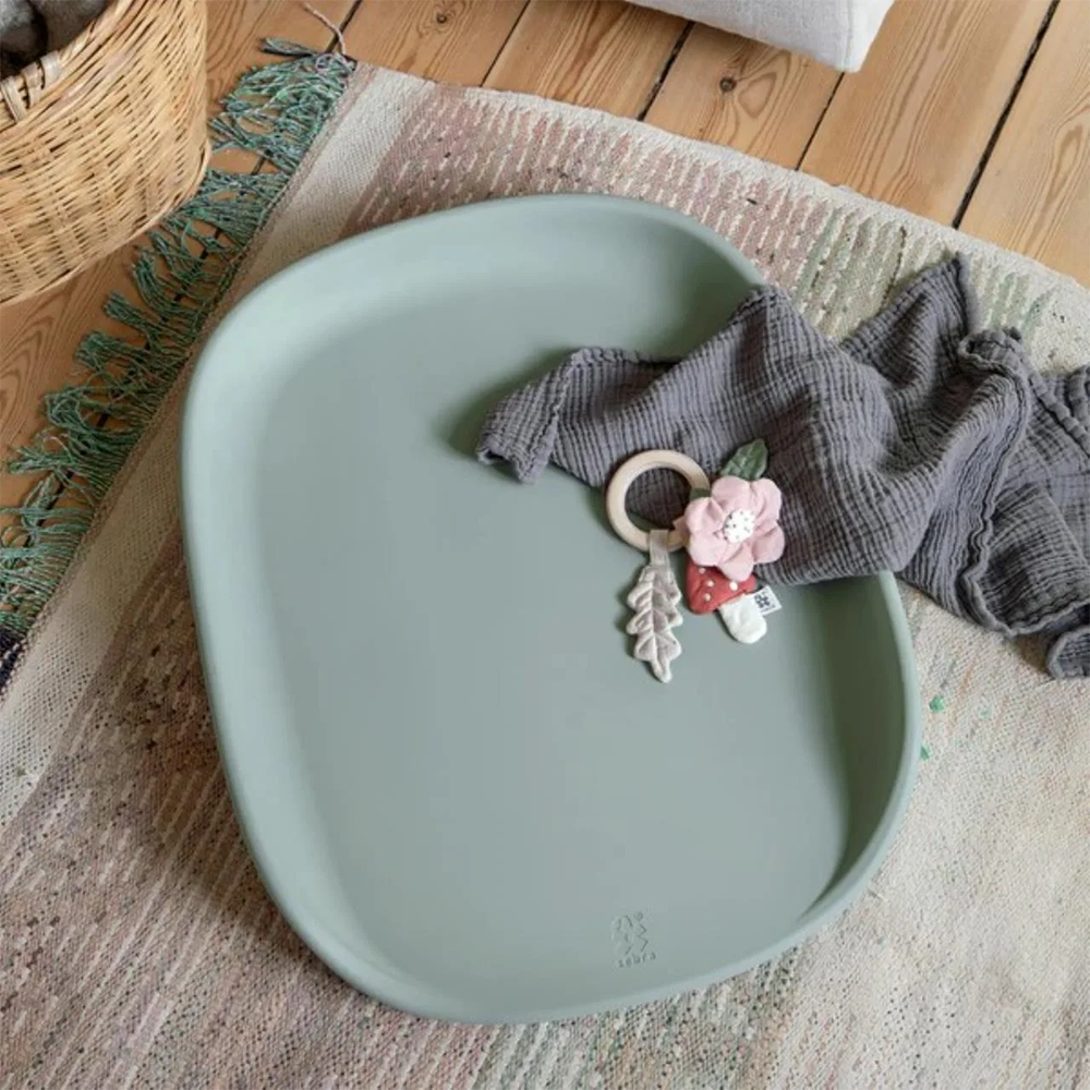 Tapis à langer Sebra Seagrass Green