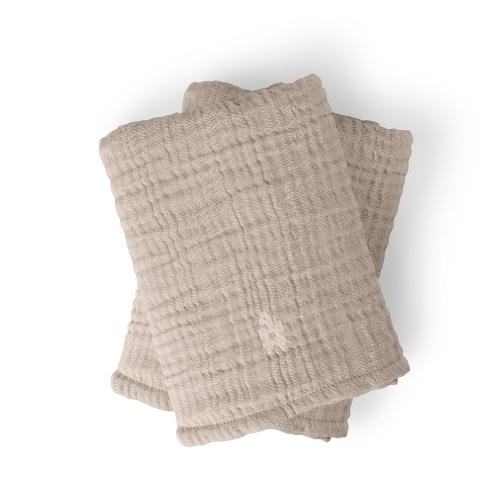 Sebra Musselin Wickelunterlage 2er-Set Jetty Beige - Online MY SNOWFLAKE