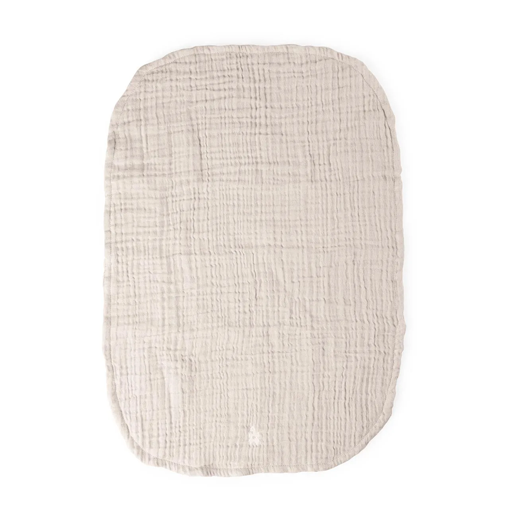 Sebra Muslin Changing Mat 2-Pack Birchbark Rose