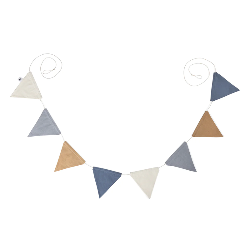 Sebra Wimpelkette Forest Lake Blue