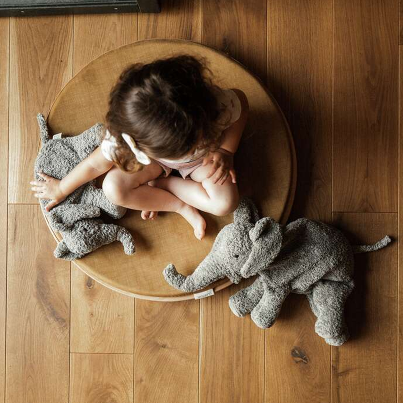 Senger Naturwelt Cuddly Toy/Heat Cushion Elephant Large Grey