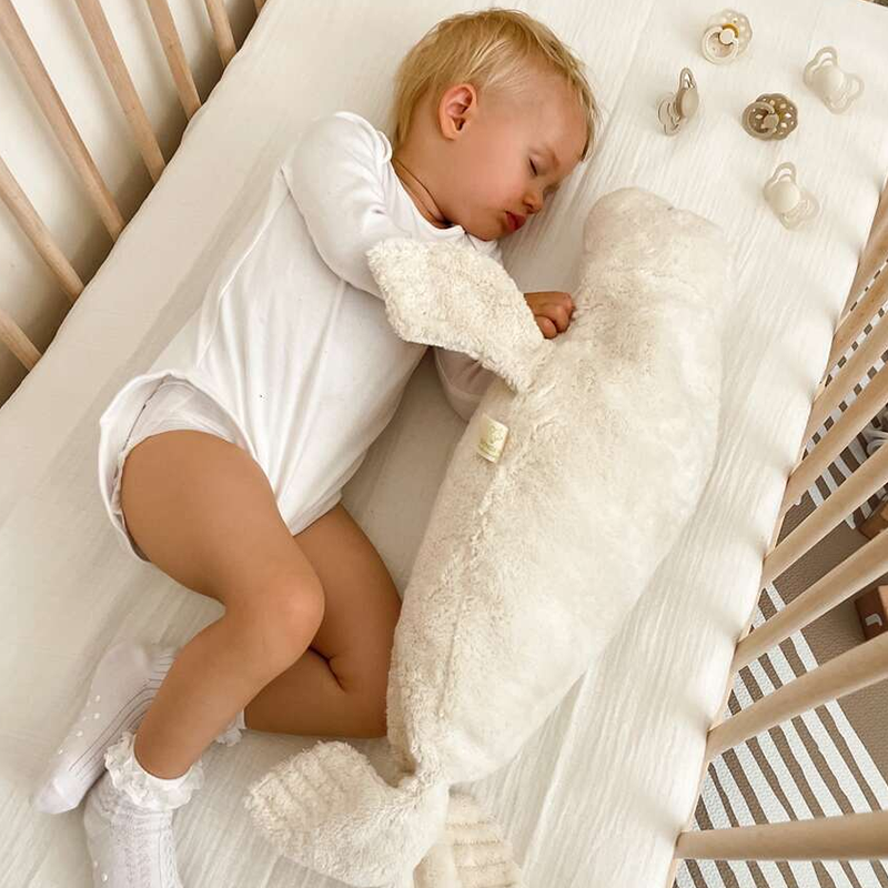 Senger Naturwelt Kuscheltier/Wärmekissen Robbe Gross Weiss