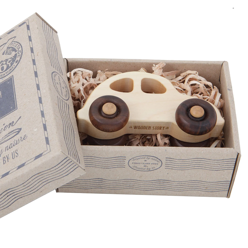 Wooden Story Spielauto aus Holz für Babys 30s
