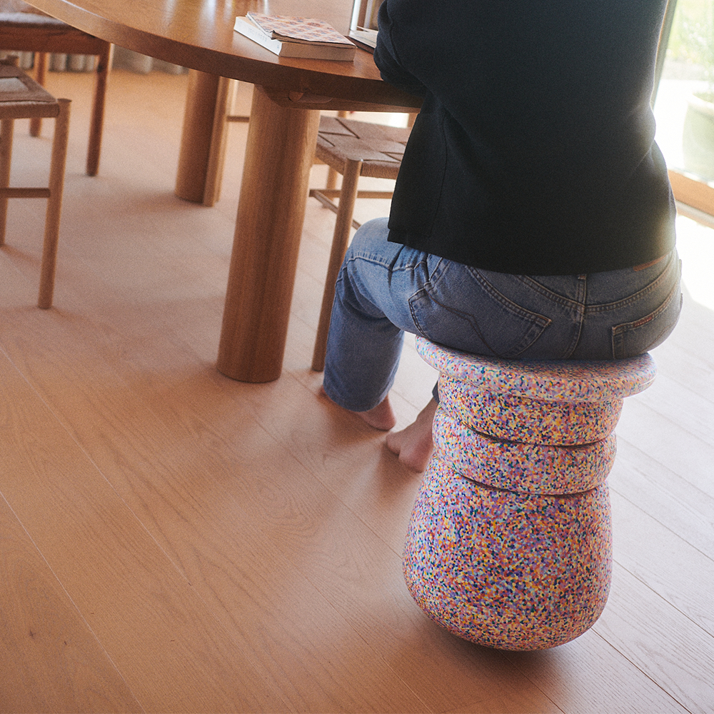 Stacking Stone Base Super Confetti