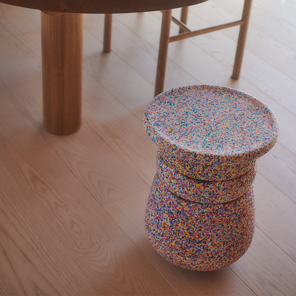 Stacking Stone Base Super Confetti