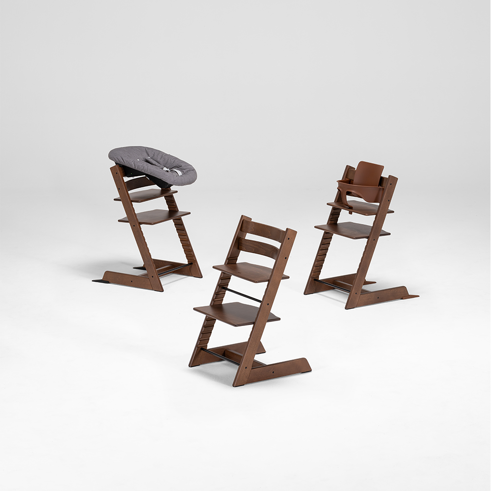 Chaise haute Stokke® Tripp Trapp® Hêtre Brun chaud