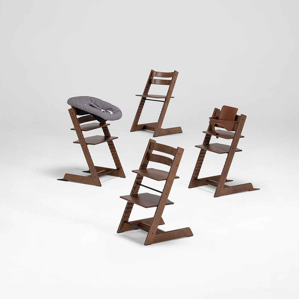 Chaise haute Stokke® Tripp Trapp® Hêtre Brun chaud