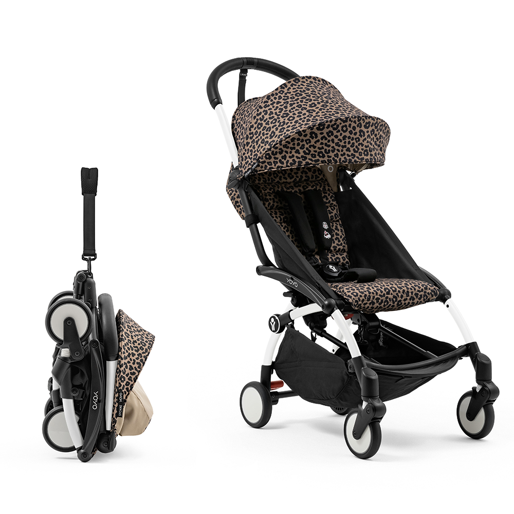 Stokke YOYO³ 6+ 'Wild Collection' White/Leopard