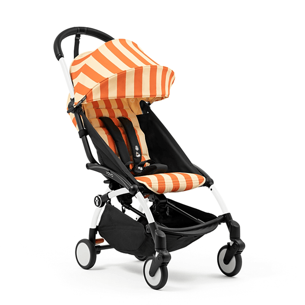 Stokke®  YOYO³ 6+ 'Riviera Collection' Summerkit mit Bezug, Sonnenschirm und Beach Bag Capri