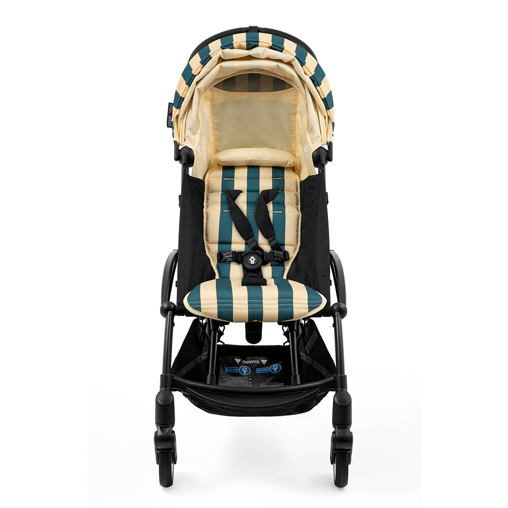 Stokke®  YOYO³ 6+ 'Riviera Collection' Summerkit mit Bezug, Sonnenschirm und Beach Bag Monaco