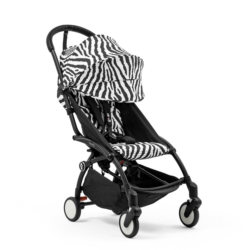 Stokke YOYO³ 6+ 'Wild Collection' Black/Zebra