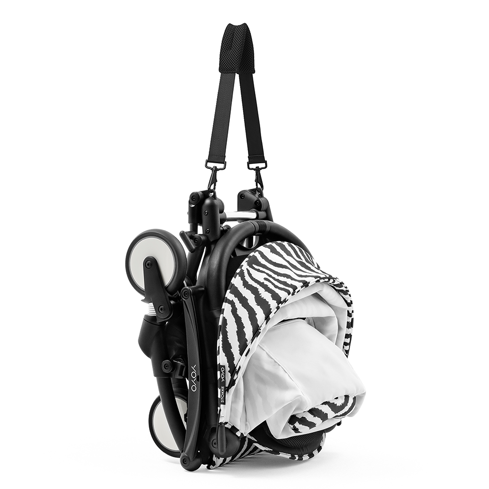 Stokke YOYO³ 6+ 'Wild Collection' Black/Zebra