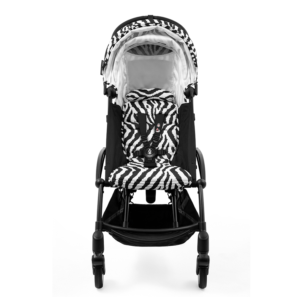 Stokke YOYO³ 6+ 'Wild Collection' Black/Zebra