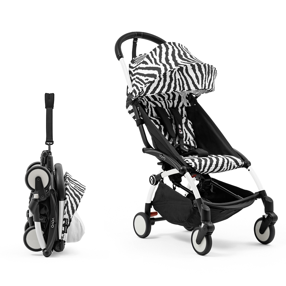 Stokke YOYO³ 6+ 'Wild Collection' White/Zebra