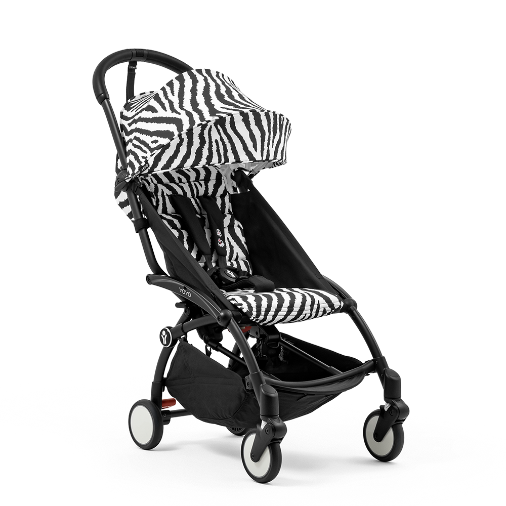 Stokke YOYO³ 6+ 'Wild Collection' Black/Zebra