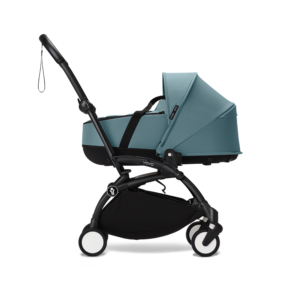 Stokke®  YOYO³ mit Liegewanne  Black/Aqua