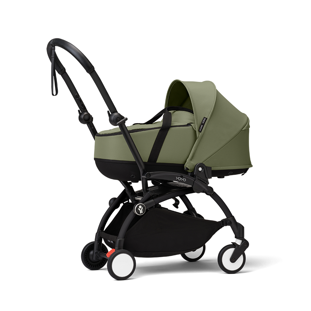 Stokke® YOYO³ with Bassinet Black/Olive