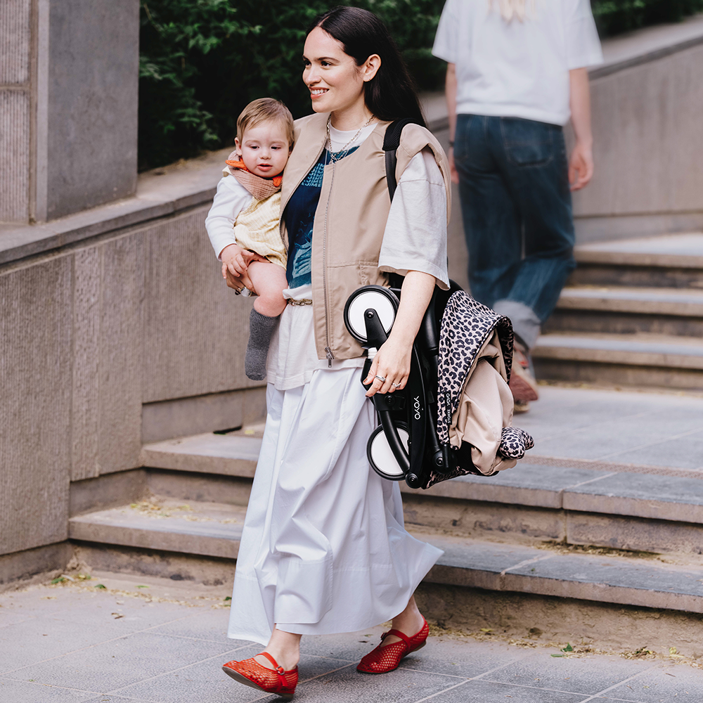Stokke YOYO³ 6+ 'Wild Collection' Black/Leopard