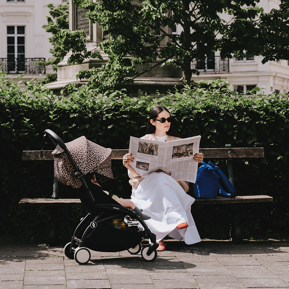Stokke YOYO³ 6+ 'Wild Collection' Black/Leopard