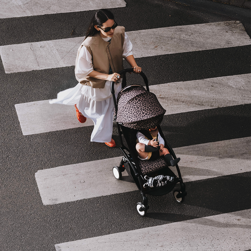 Stokke YOYO³ 6+ 'Wild Collection' Black/Leopard
