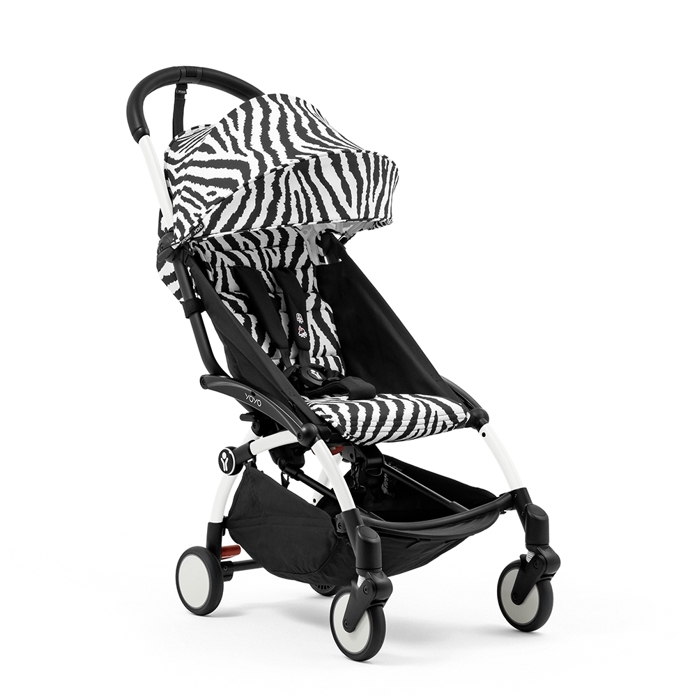 Stokke YOYO³ 6+ 'Wild Collection' White/Zebra