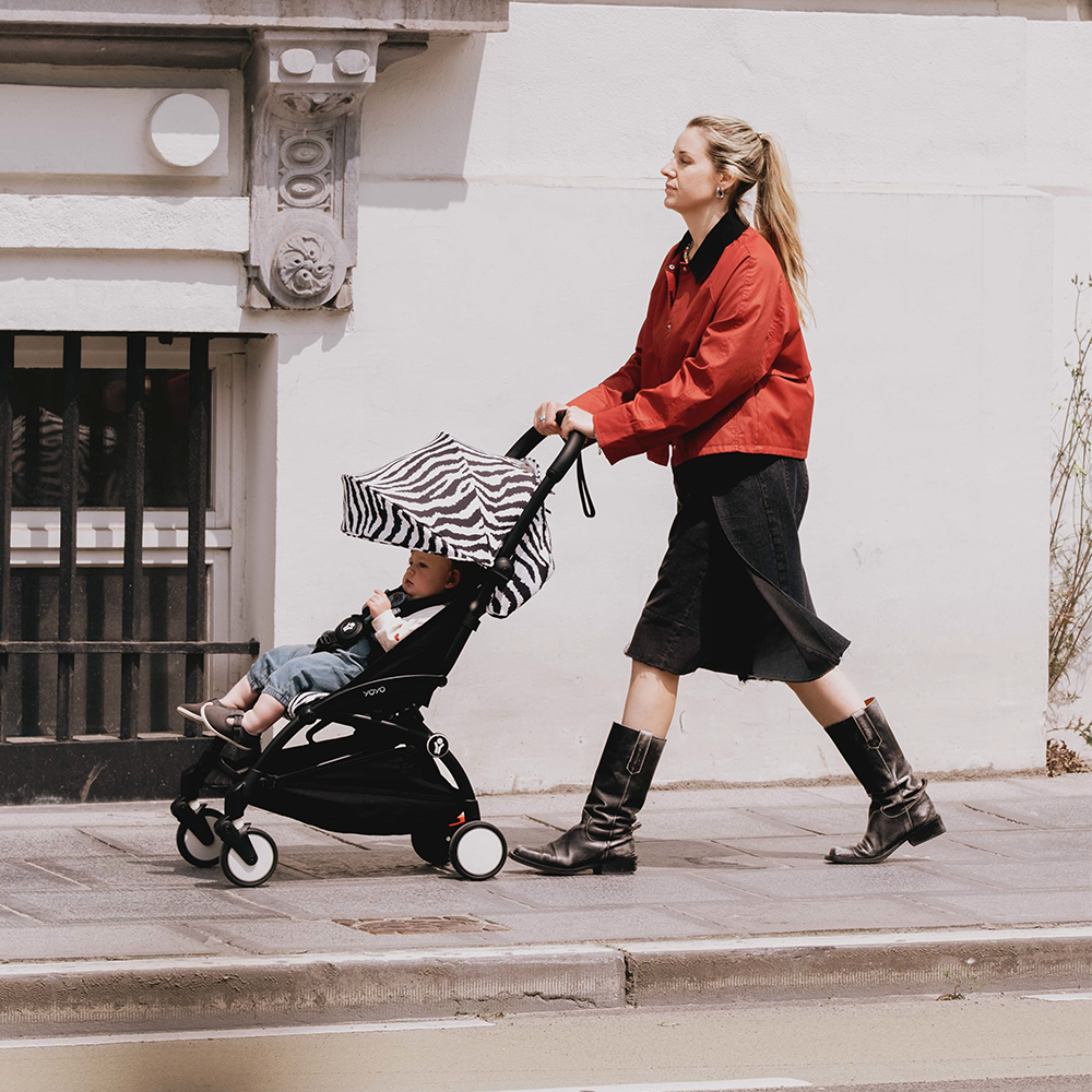 Stokke YOYO³ 6+ 'Wild Collection' Black/Zebra
