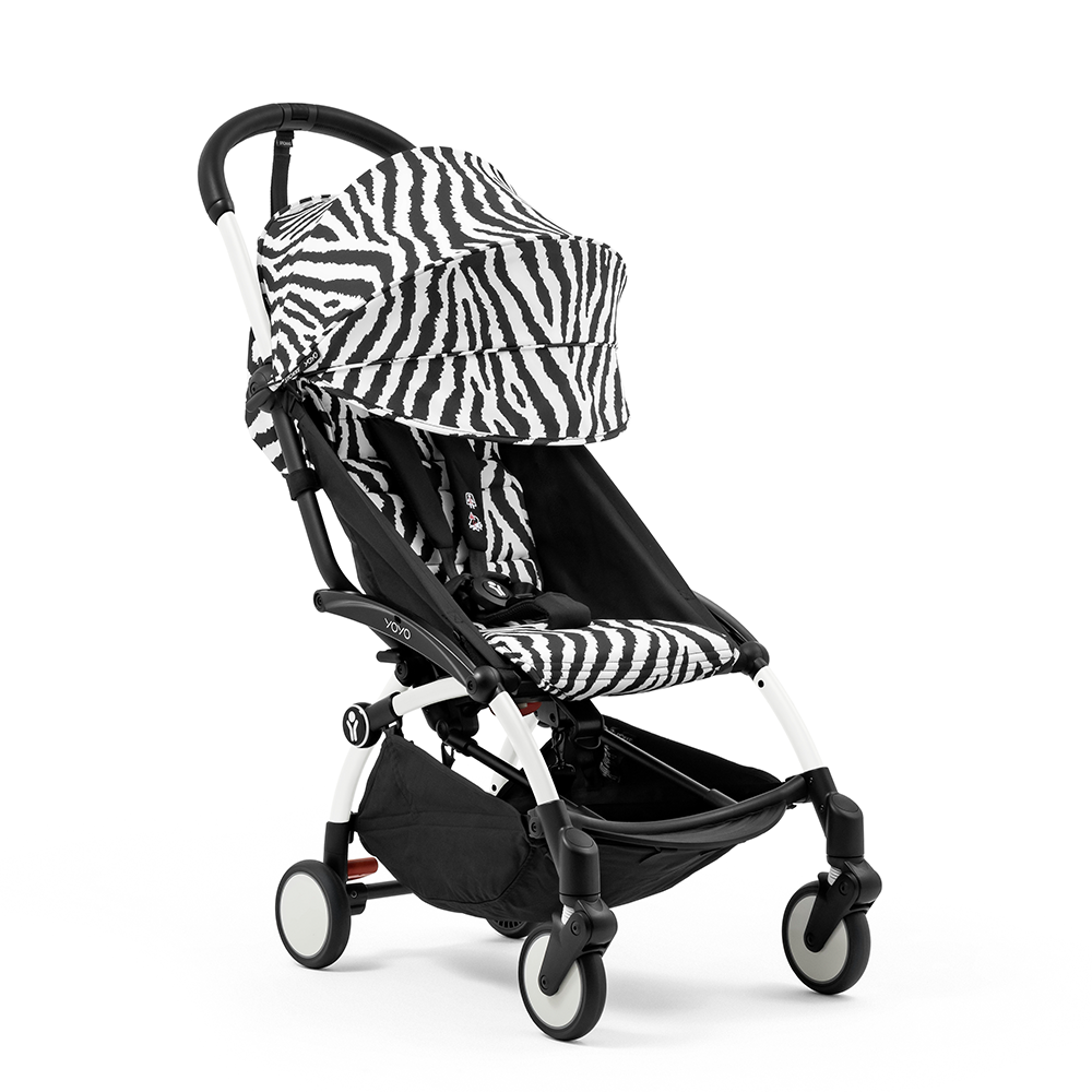 Stokke YOYO³ 6+ 'Wild Collection' White/Zebra
