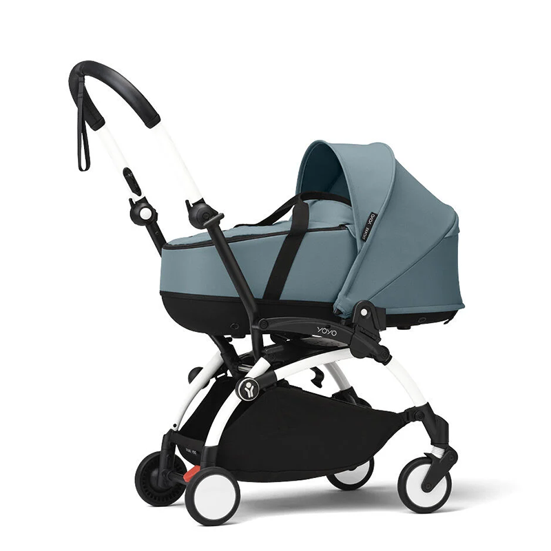 Stokke®  YOYO³ mit Liegewanne  White/Aqua