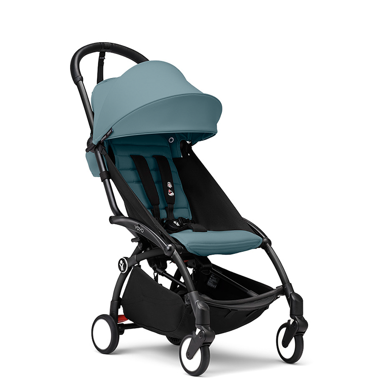 Stokke YOYO³ 6+ Black/Aqua - Online MY SNOWFLAKE
