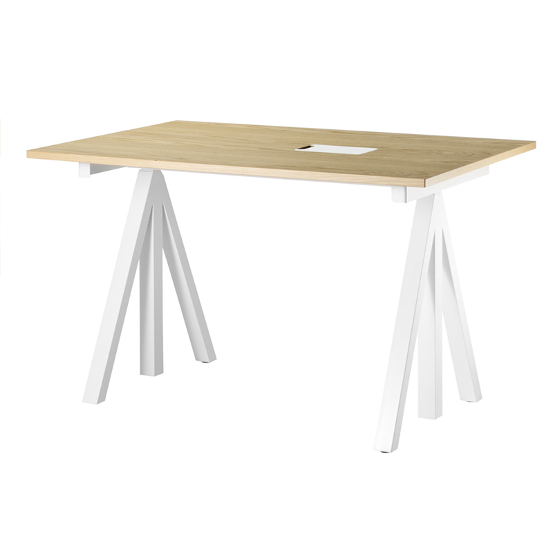String Furniture Schreibtisch 120 x 78 'Works' Eiche