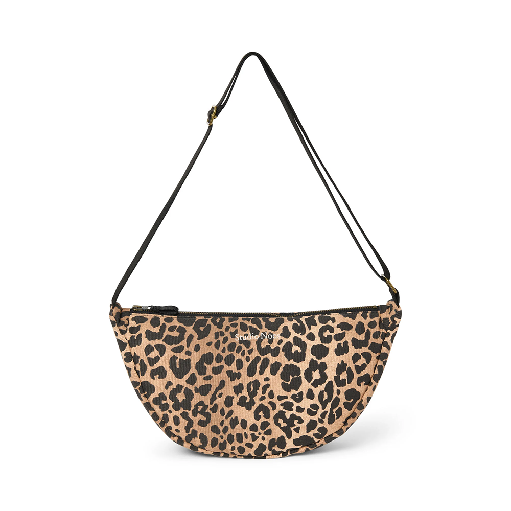 Studio Noos Gürteltasche für Erwachsene 'Soft Cotton' Brown Leo