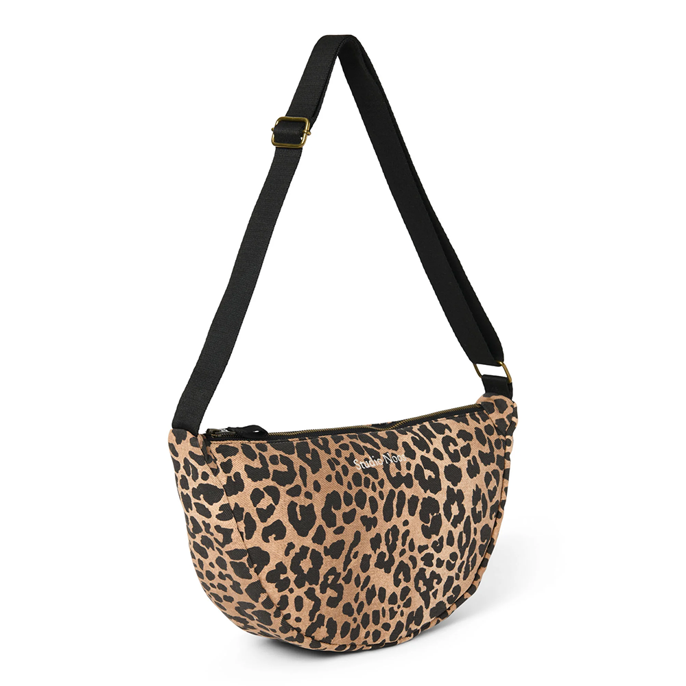 Studio Noos Gürteltasche für Erwachsene 'Soft Cotton' Brown Leo
