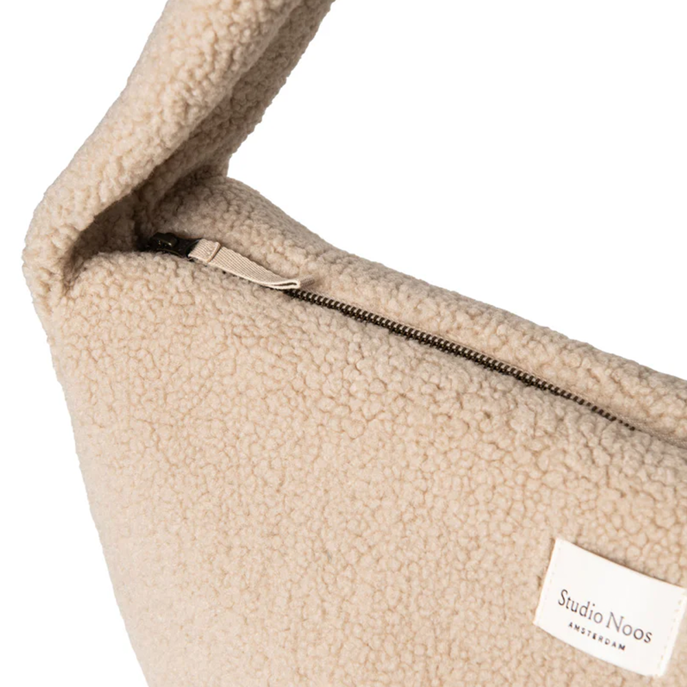 Studio Noos Crossbody Bag for Adults 'Teddy' Ecru