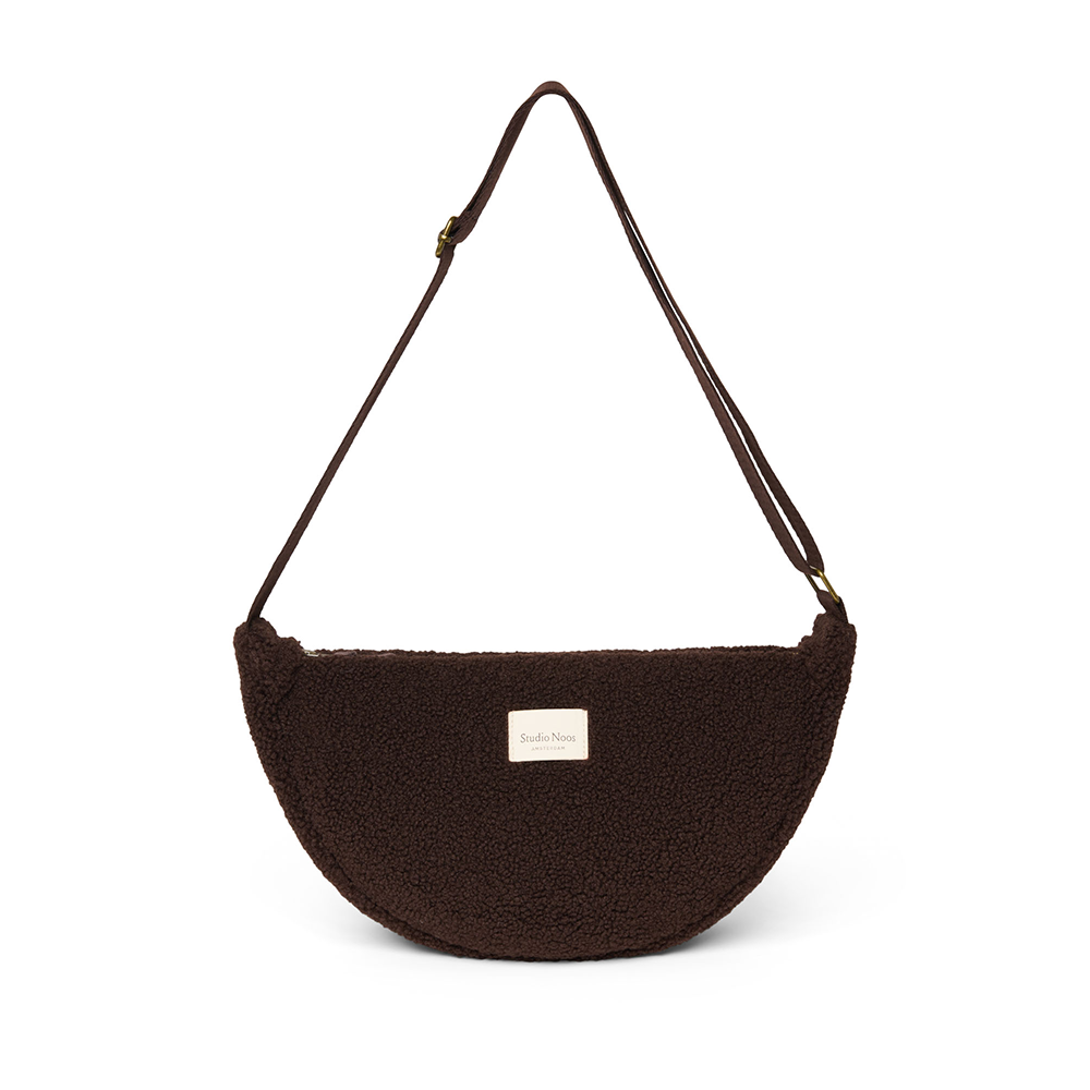 Studio Noos Gürteltasche für Erwachsene 'Teddy' Chocolate