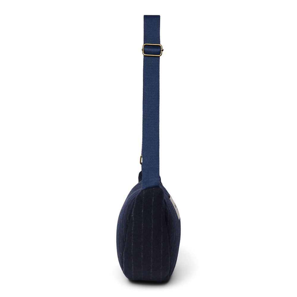 Studio Noos Gürteltasche für Erwachsene 'Flannel' Dark Blue Chalkstripe