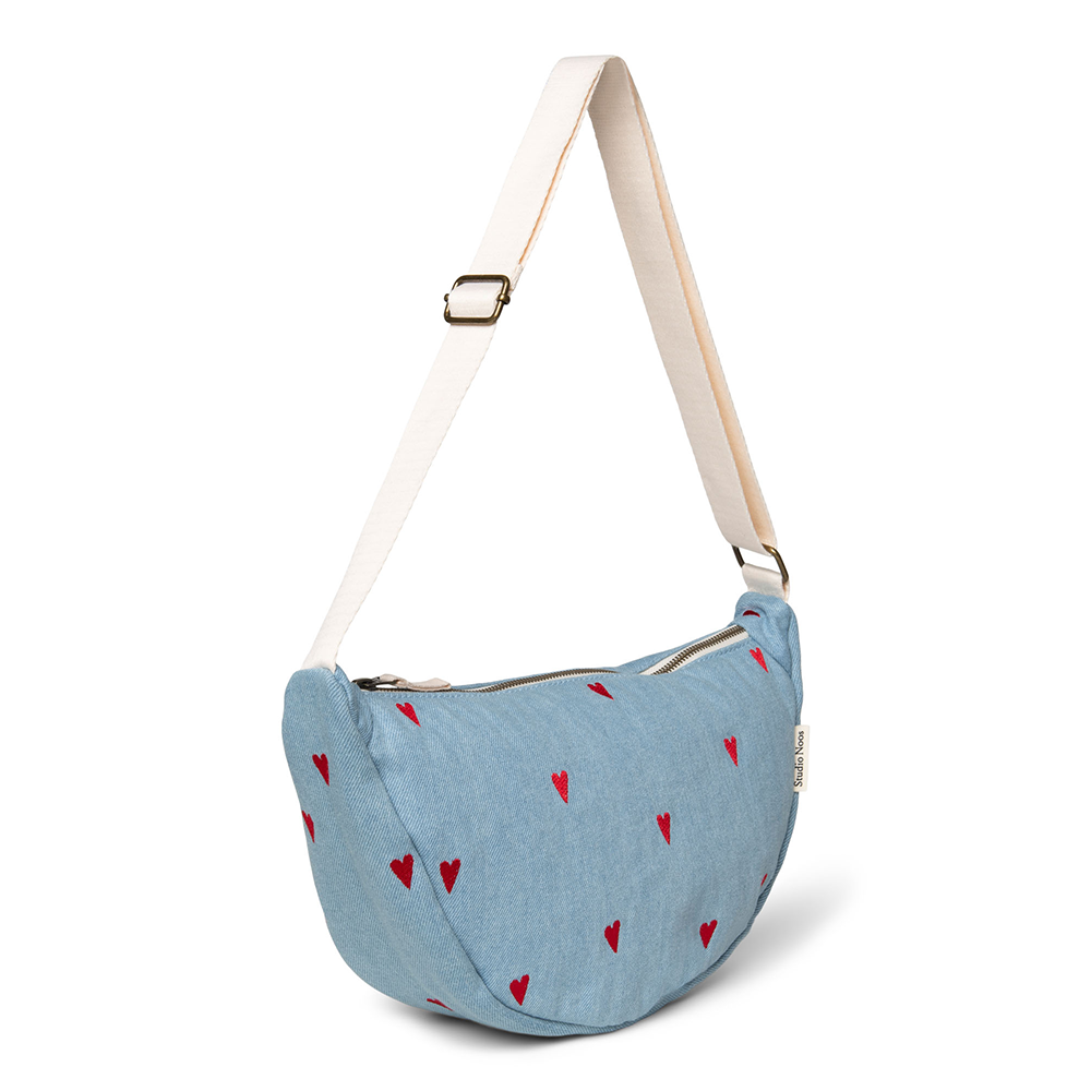 Studio Noos Belt Bag for Adults 'Denim' Hearts